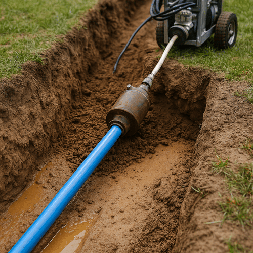 Trenchless Water Line Repair